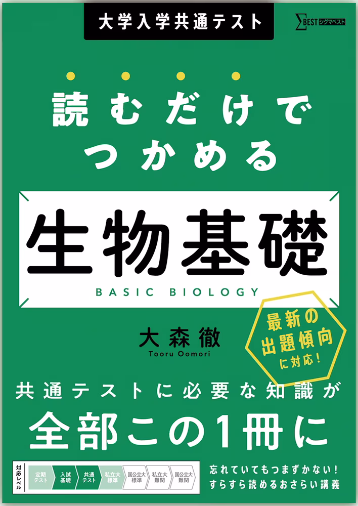 大学入学共通テスト 読むだけでつかめる 生物基礎