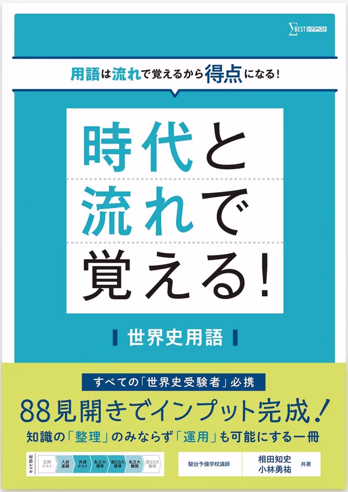 時代と流れで覚える！ 世界史用語