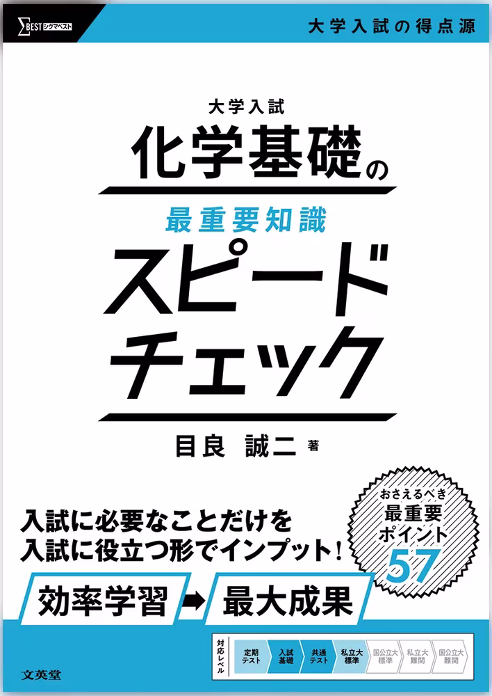 大学入試 化学基礎の最重要知識スピードチェック